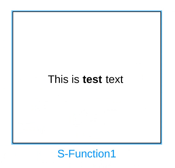 Simulink Mask bold mixed text