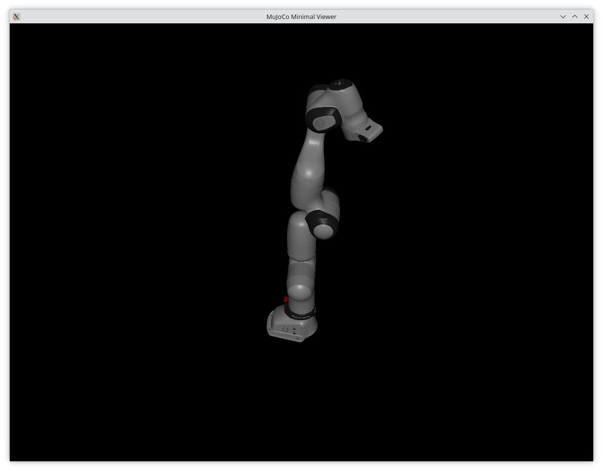 Mujoco minimal viewer